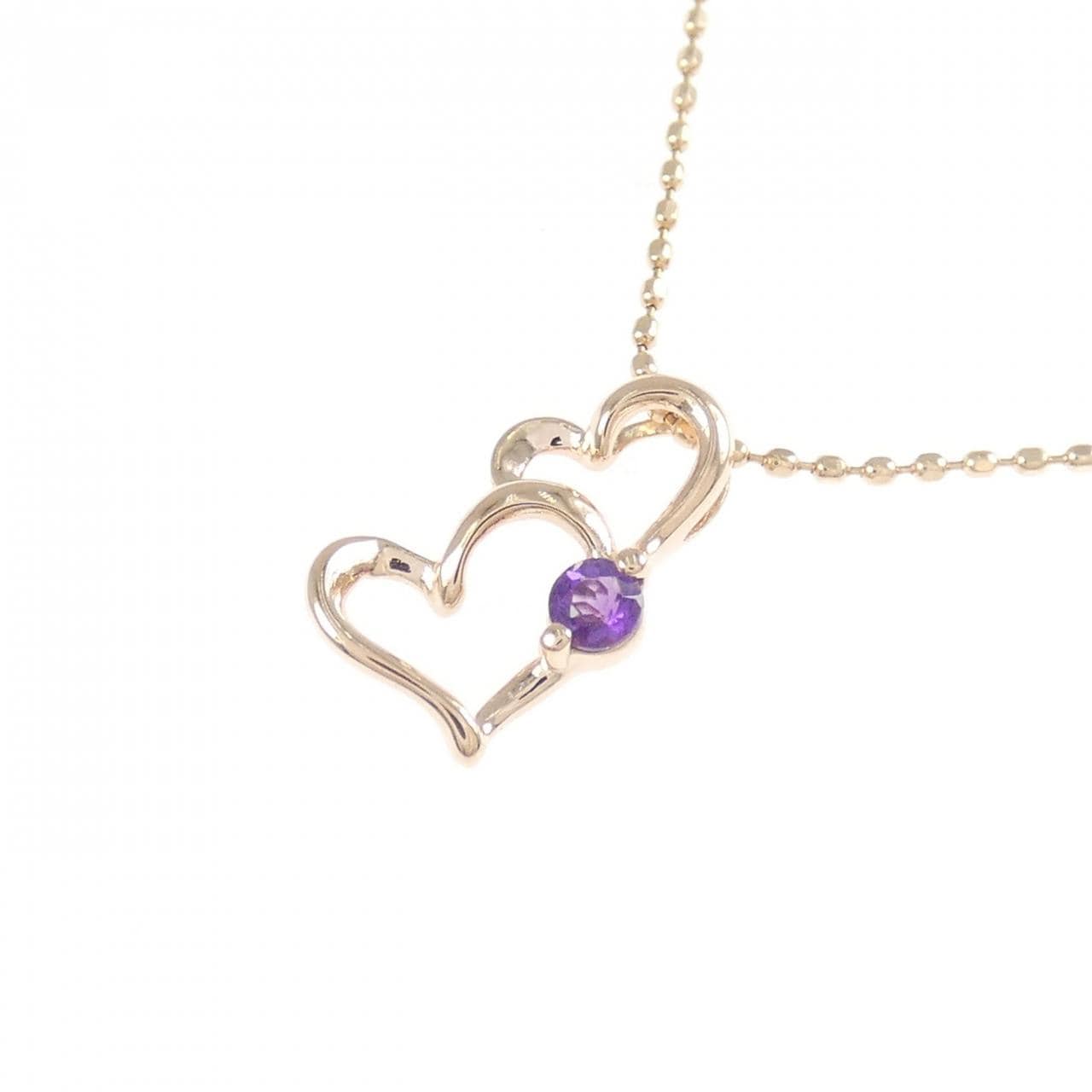 K10PG アメジスト ネックレス