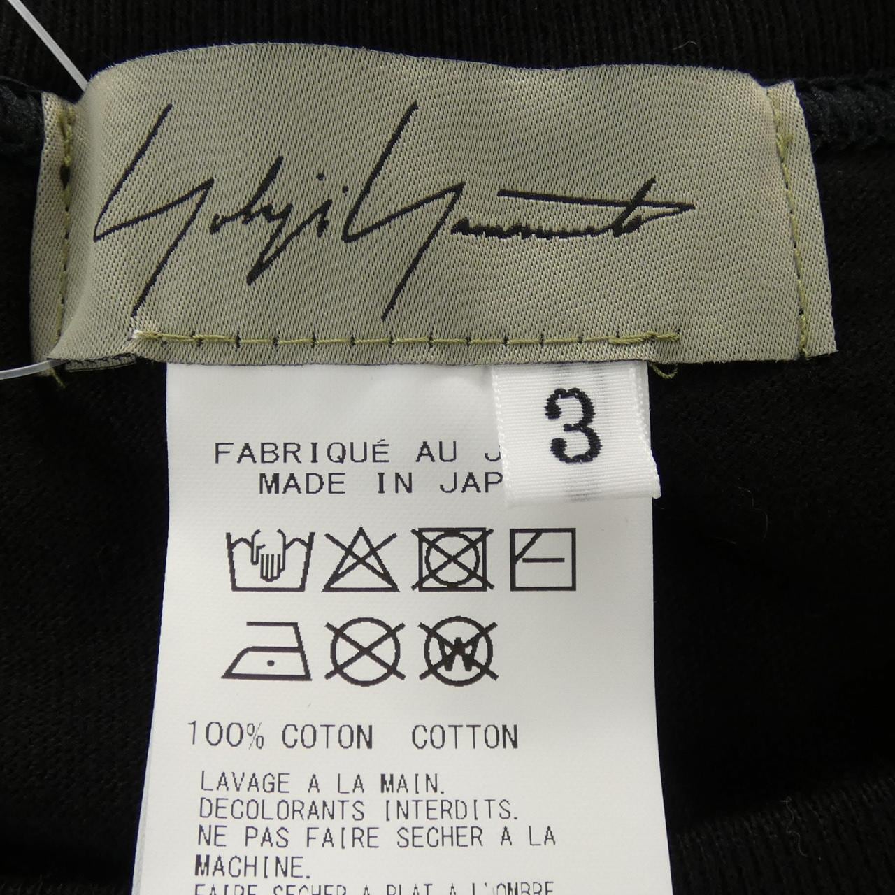ヨウジヤマモト YOHJI YAMAMOTO FL-T51-053-1-03 トップス