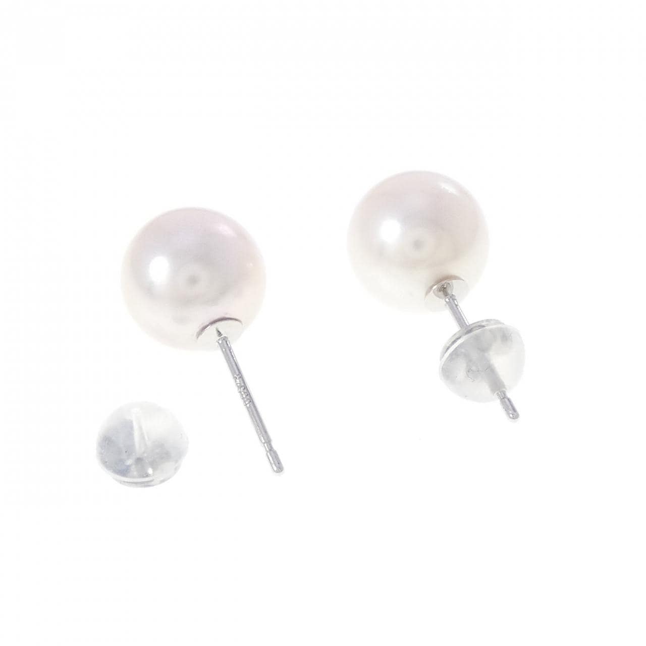 PT900 アコヤパール ピアス 9.0mm