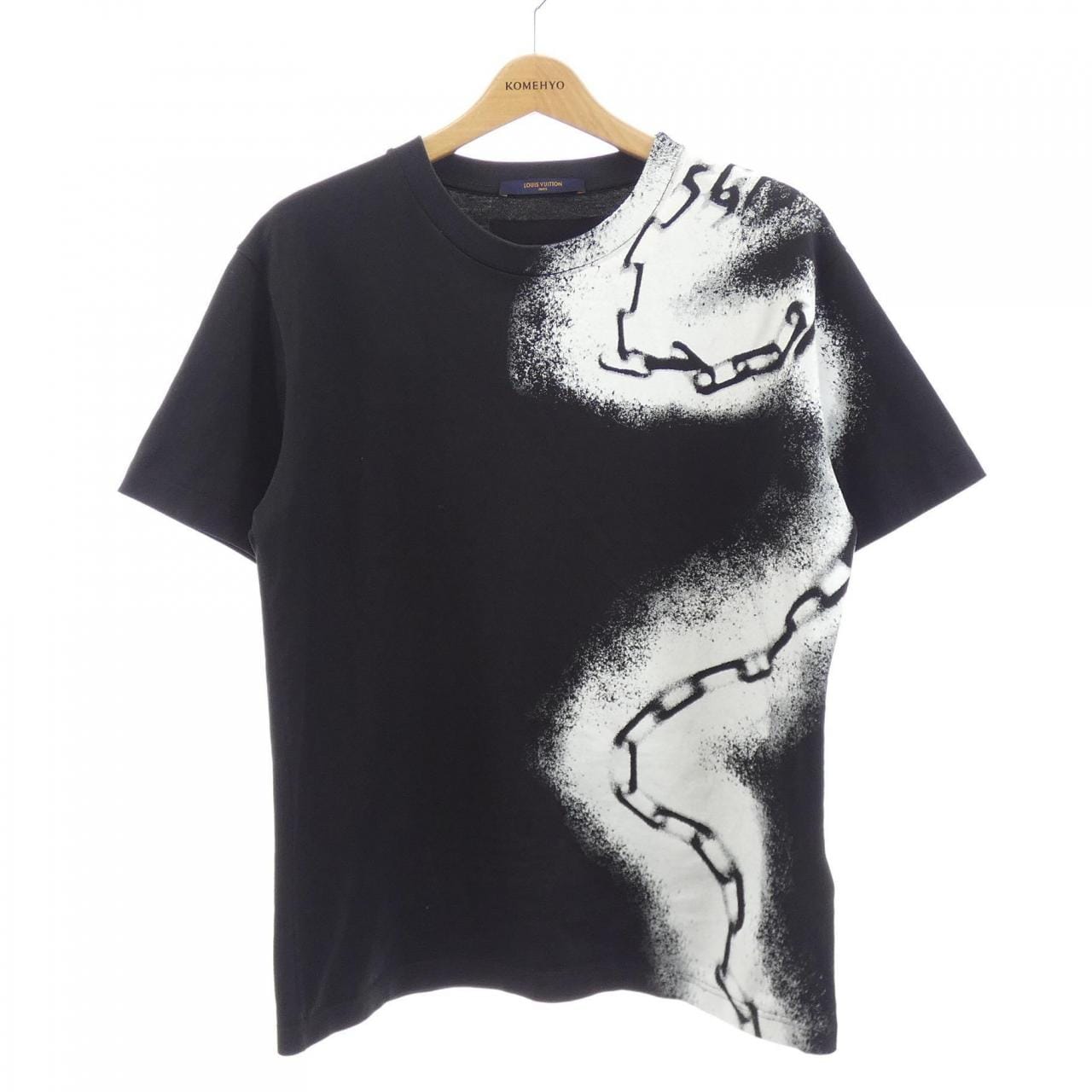 ルイヴィトン LOUIS VUITTON スプレーチェーンプリント HIY17WNPG Tシャツ