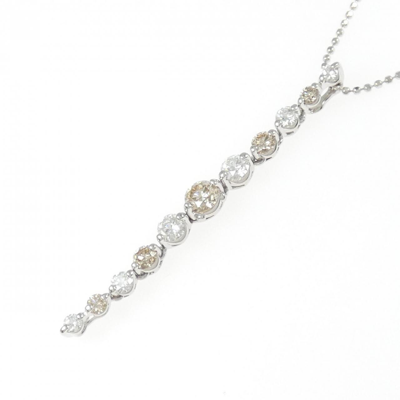 PT900/PT850 2WAY ダイヤモンド ネックレス 1.00CT