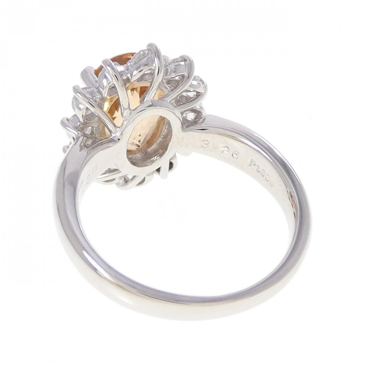 PT900 インペリアルトパーズ リング 3.26CT