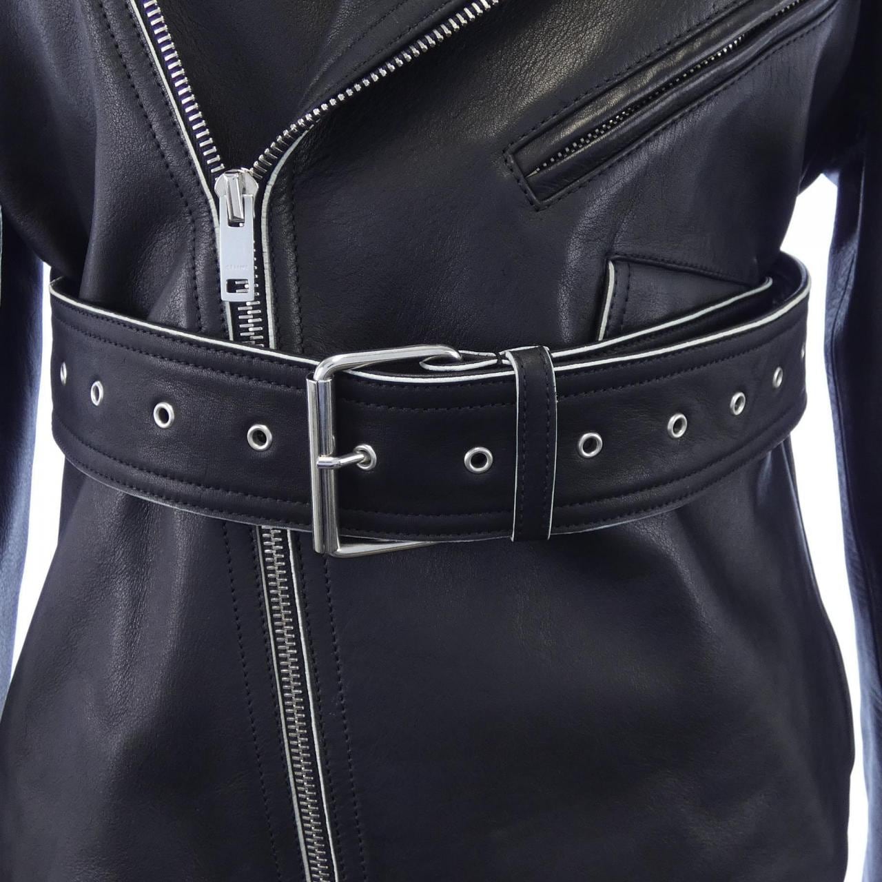 セリーヌ CELINE 2 5N47/7202 レザーライダースジャケット