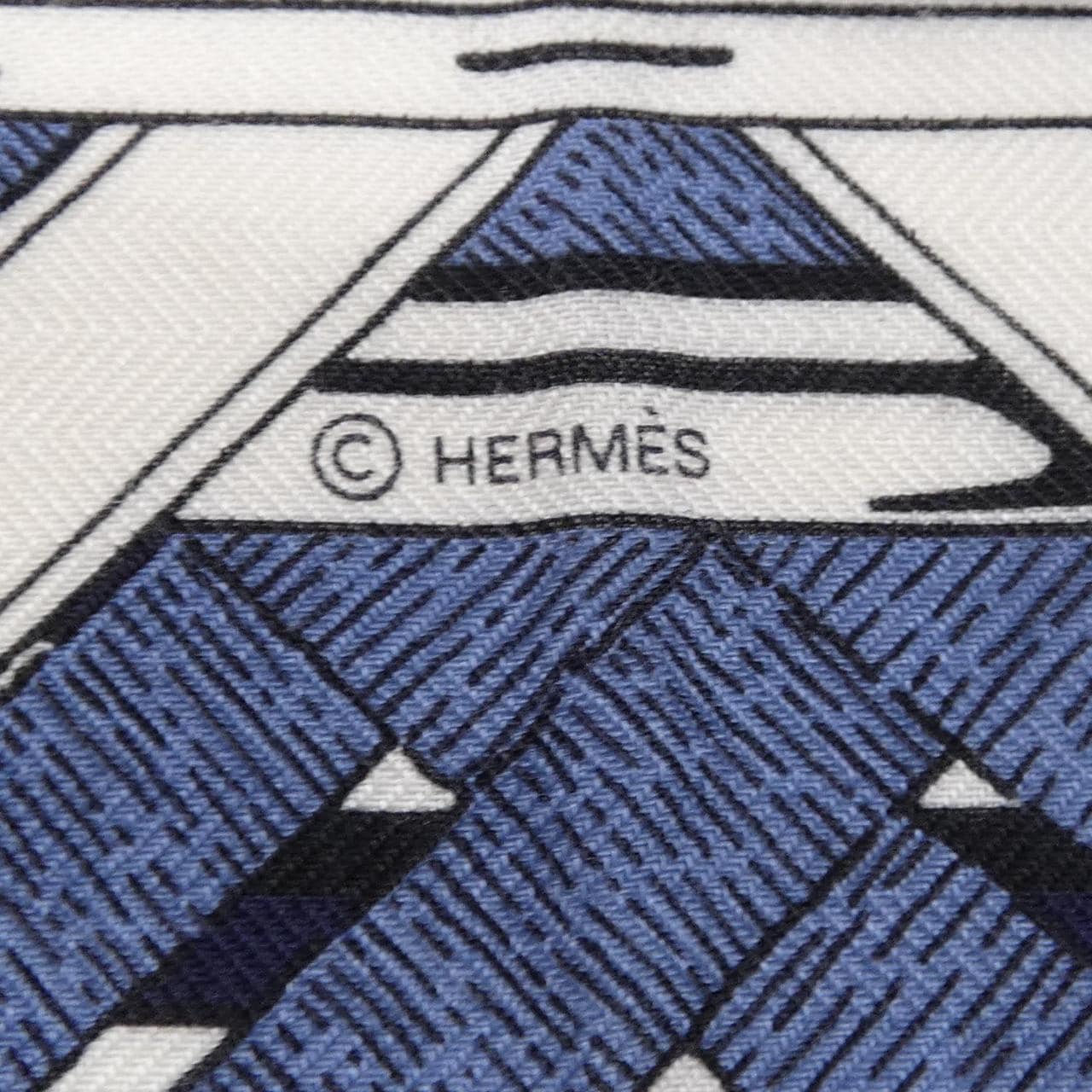 エルメス HERMES MORS A JOUETS BANDANA H244354S カレジェアン140 ショール