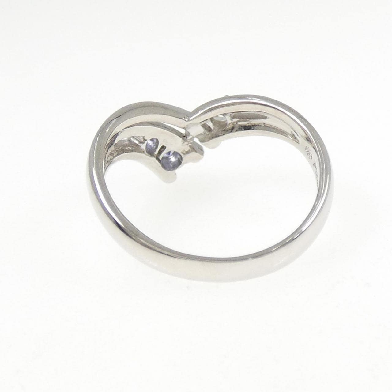 PT850 タンザナイト リング 0.12CT