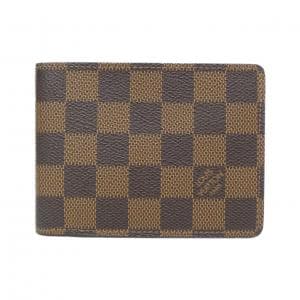 ルイヴィトン ダミエ ポルトフォイユ ミュルティプル N60895 札入れ