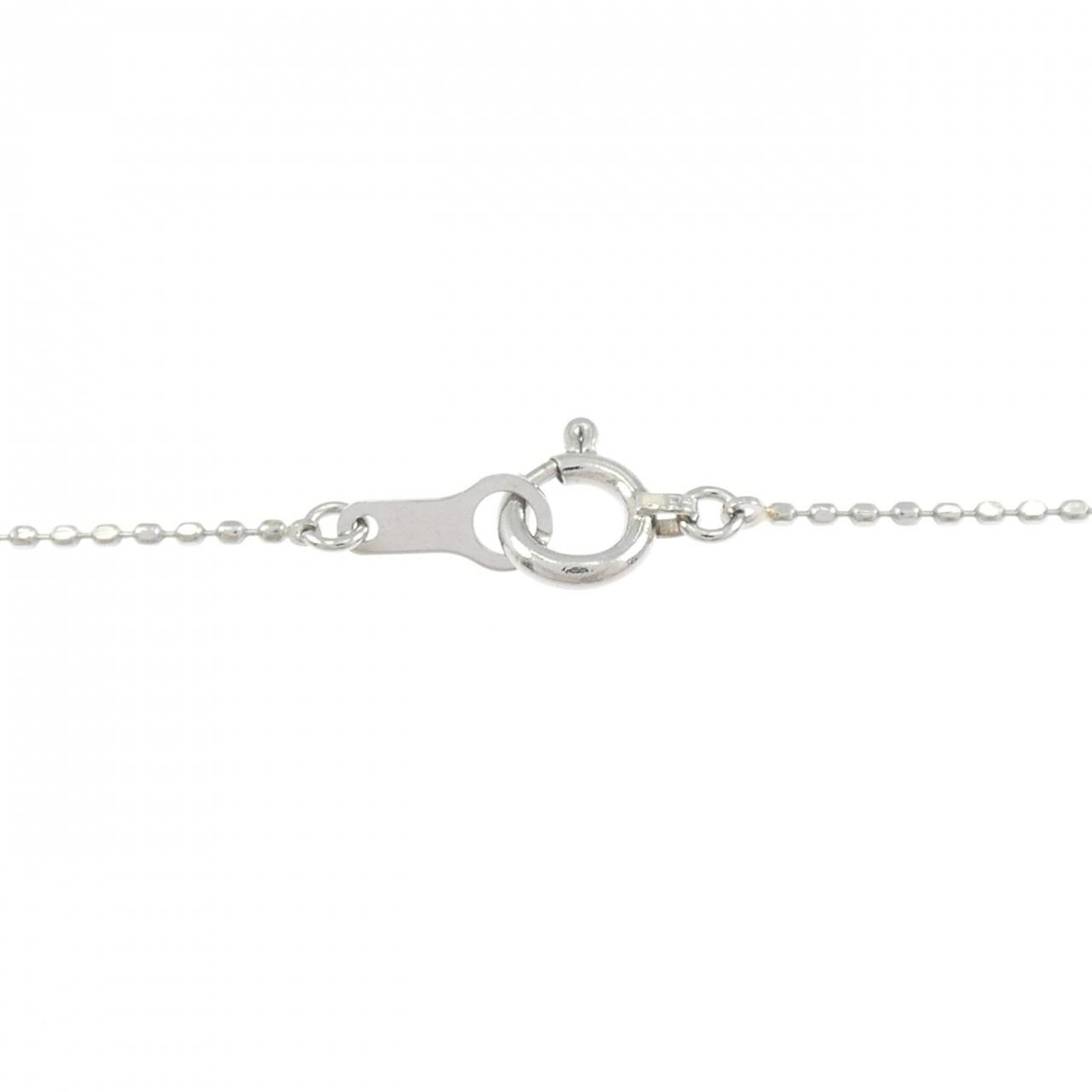 PT850/PT900 ソリティア ダイヤモンド ネックレス 0.08CT