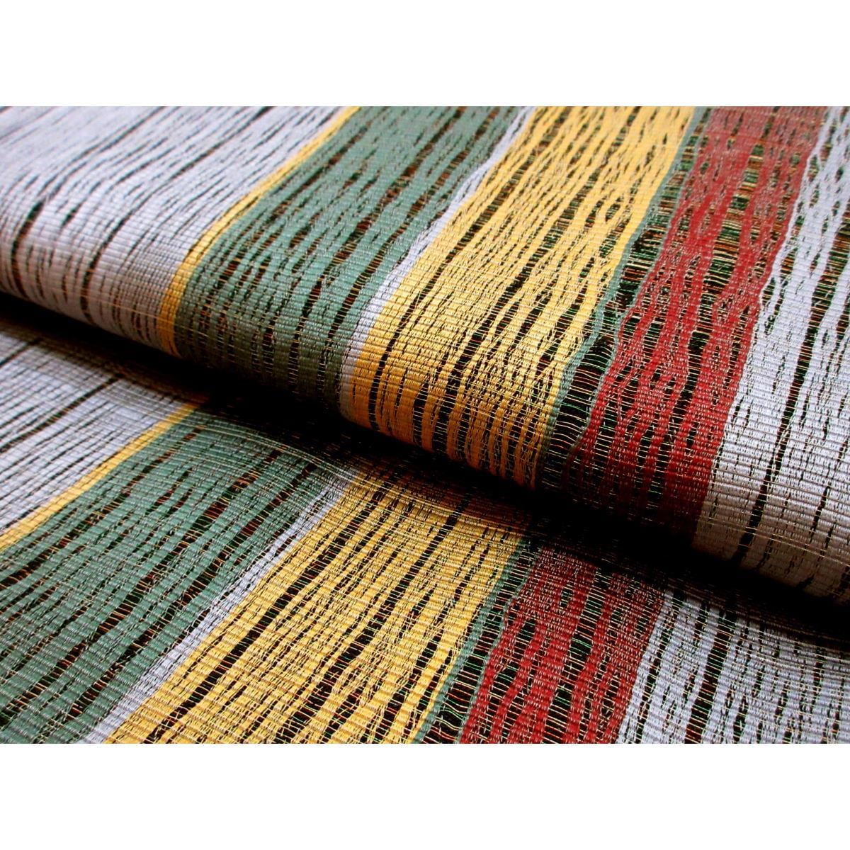 【未使用品】袋帯　博多織　全通柄　リバーシブル【小森草木染公房】