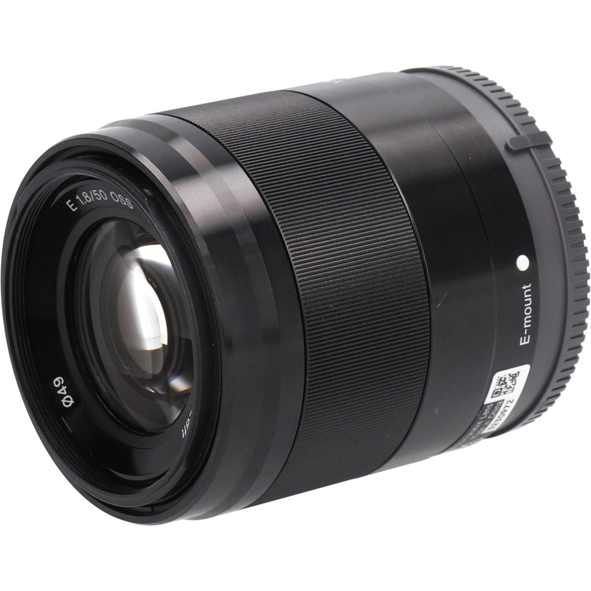 Ｅ５０ｍｍ　Ｆ１．８ＯＳＳ（ＳＥＬ５０Ｆ１８）ＢＬＫ