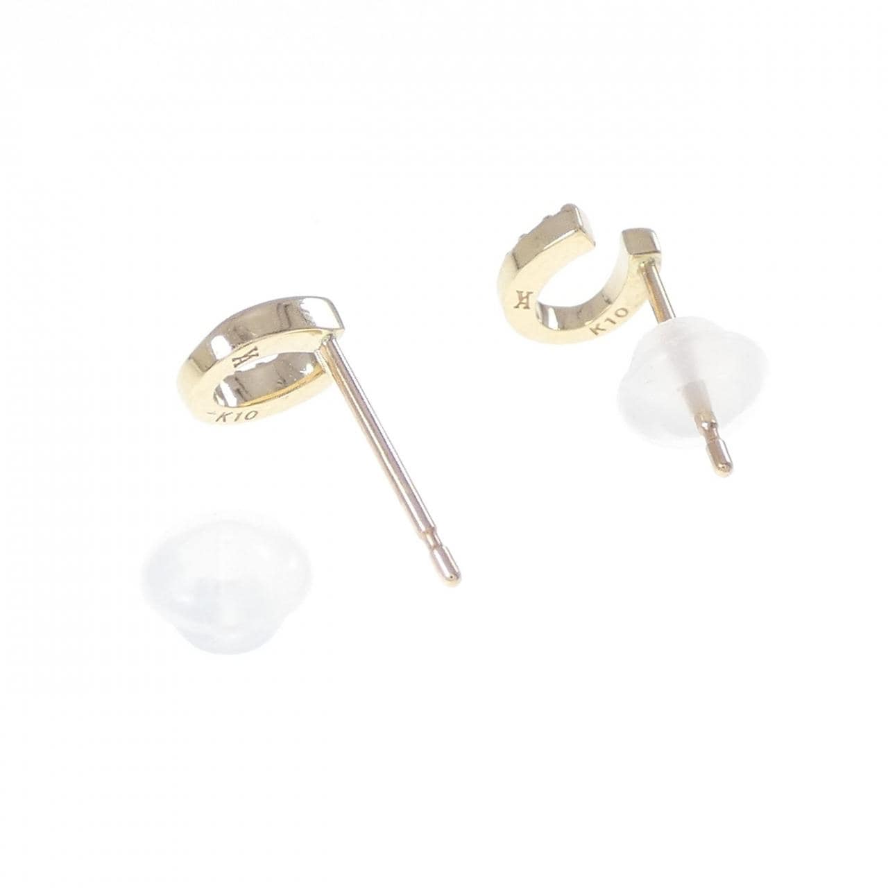 ヴァンドーム ホースシュー ダイヤモンド ピアス