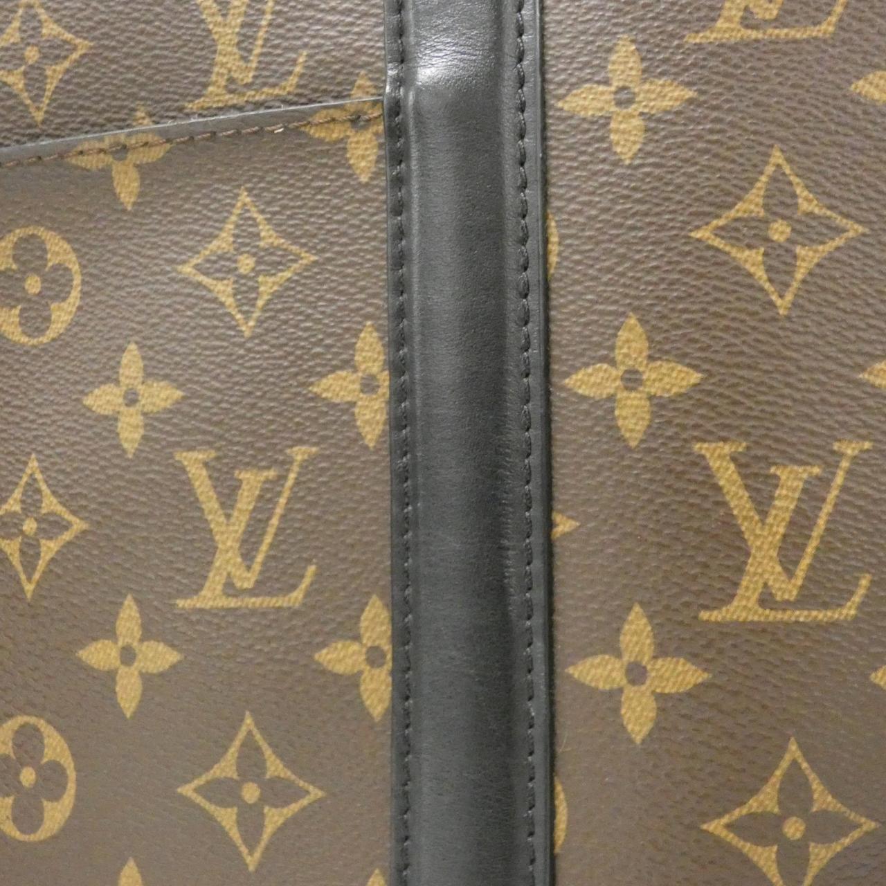 LOUIS VUITTON Monogram Macassar Weekend Tote GM M45733 包