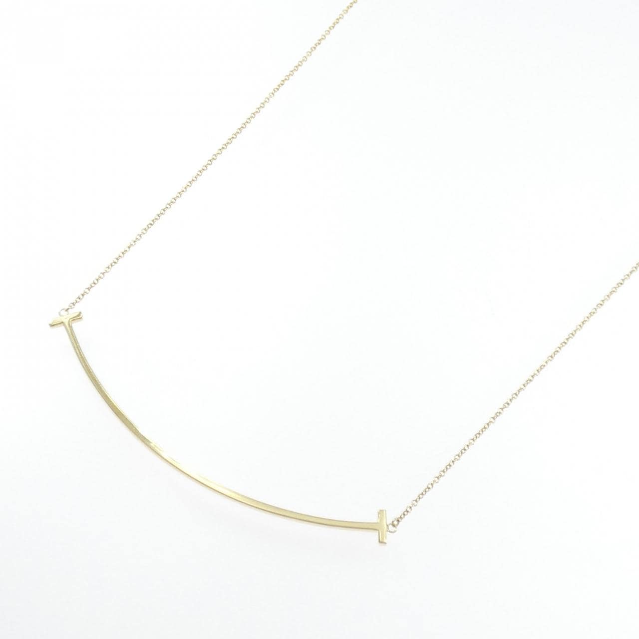 ティファニー Tスマイル ラージ ネックレス