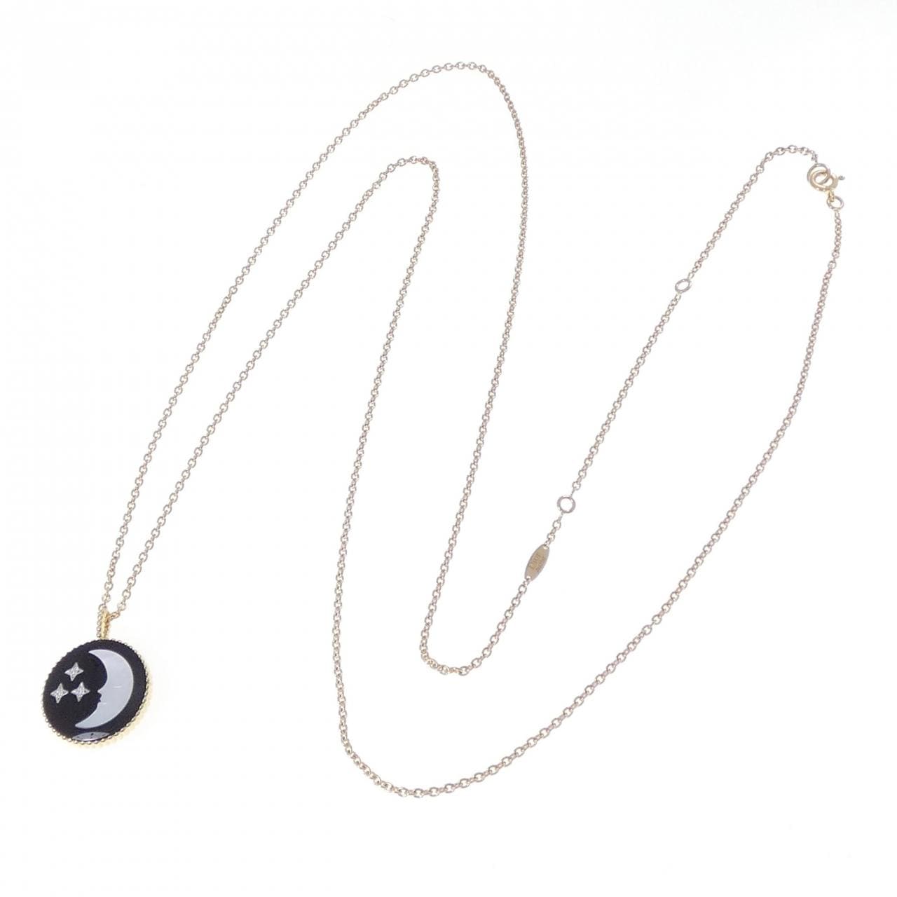 クリスチャンディオール ローズ セレステ メダリヨン ネックレス