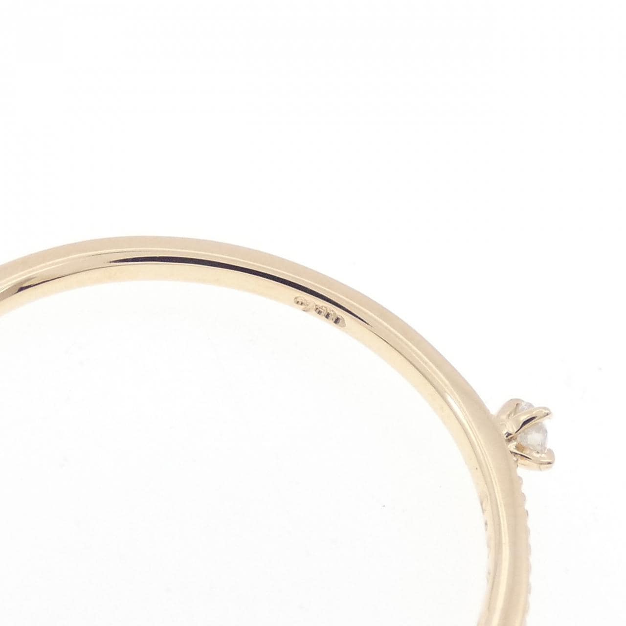 アガット ダイヤモンド リング 0.03CT