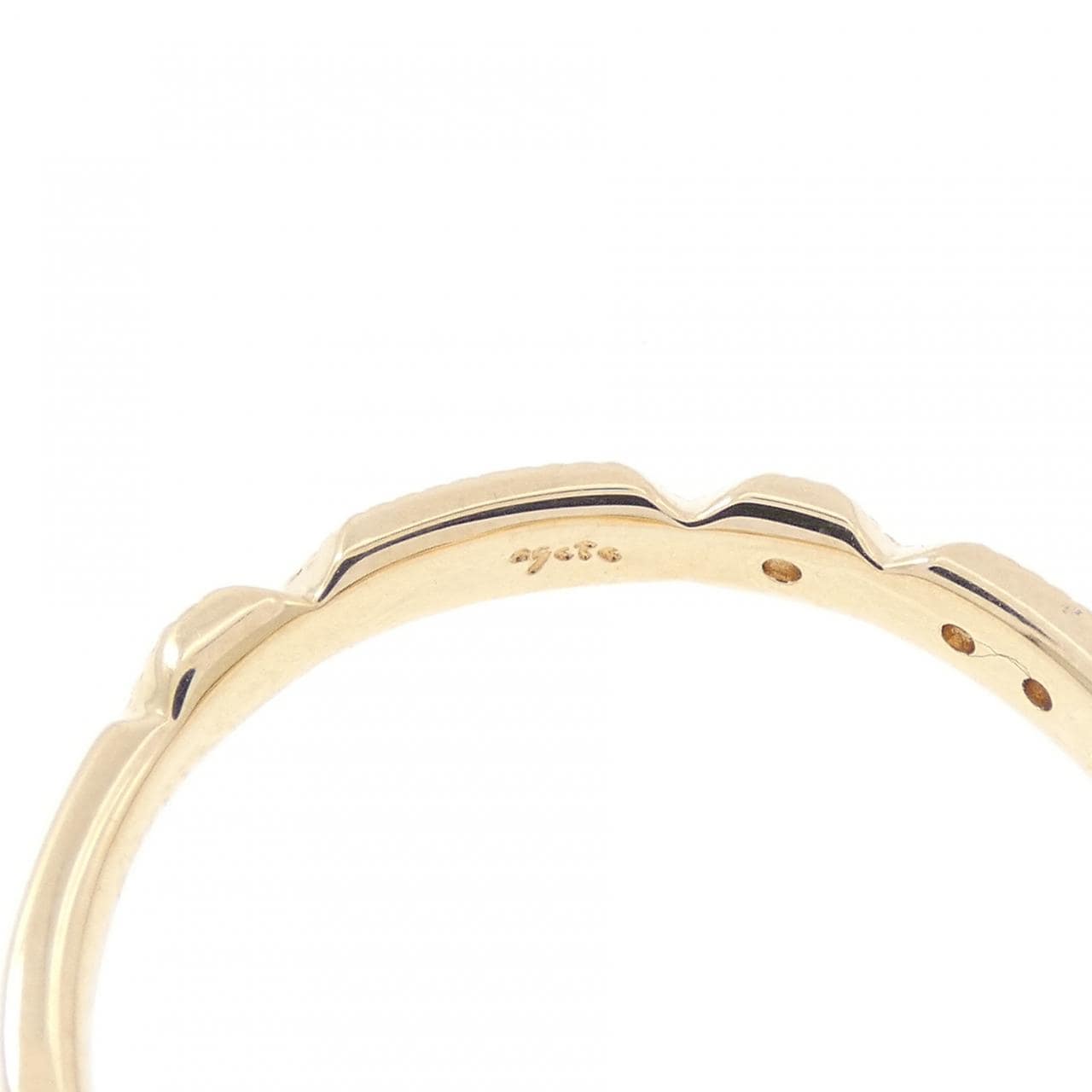 アガット ダイヤモンド リング 0.05CT