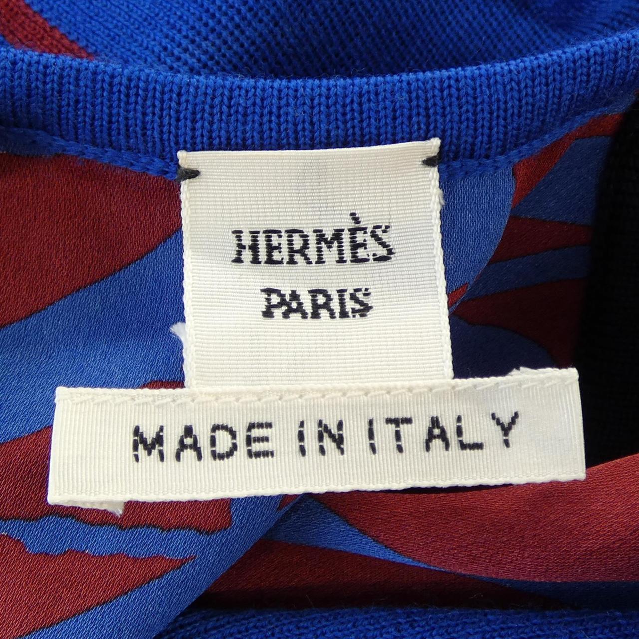 エルメス HERMES *77-7770 ツイルレーヌ ワンピース