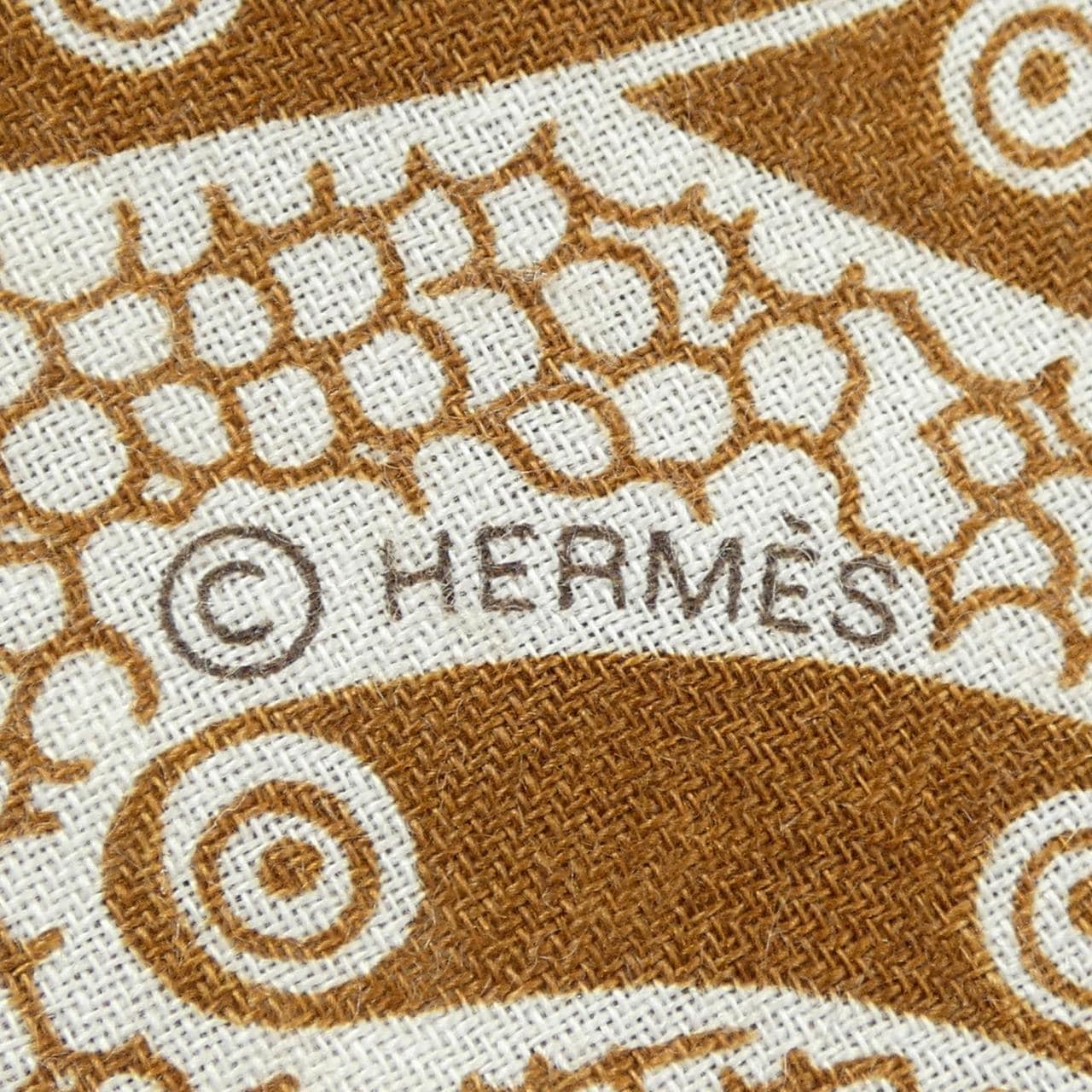 エルメス HERMES SELLE DE DIGNITAIRE BANDANA H243870S カレジェアン140 ショール