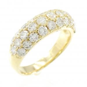 K18YG ダイヤモンド リング 1.60CT