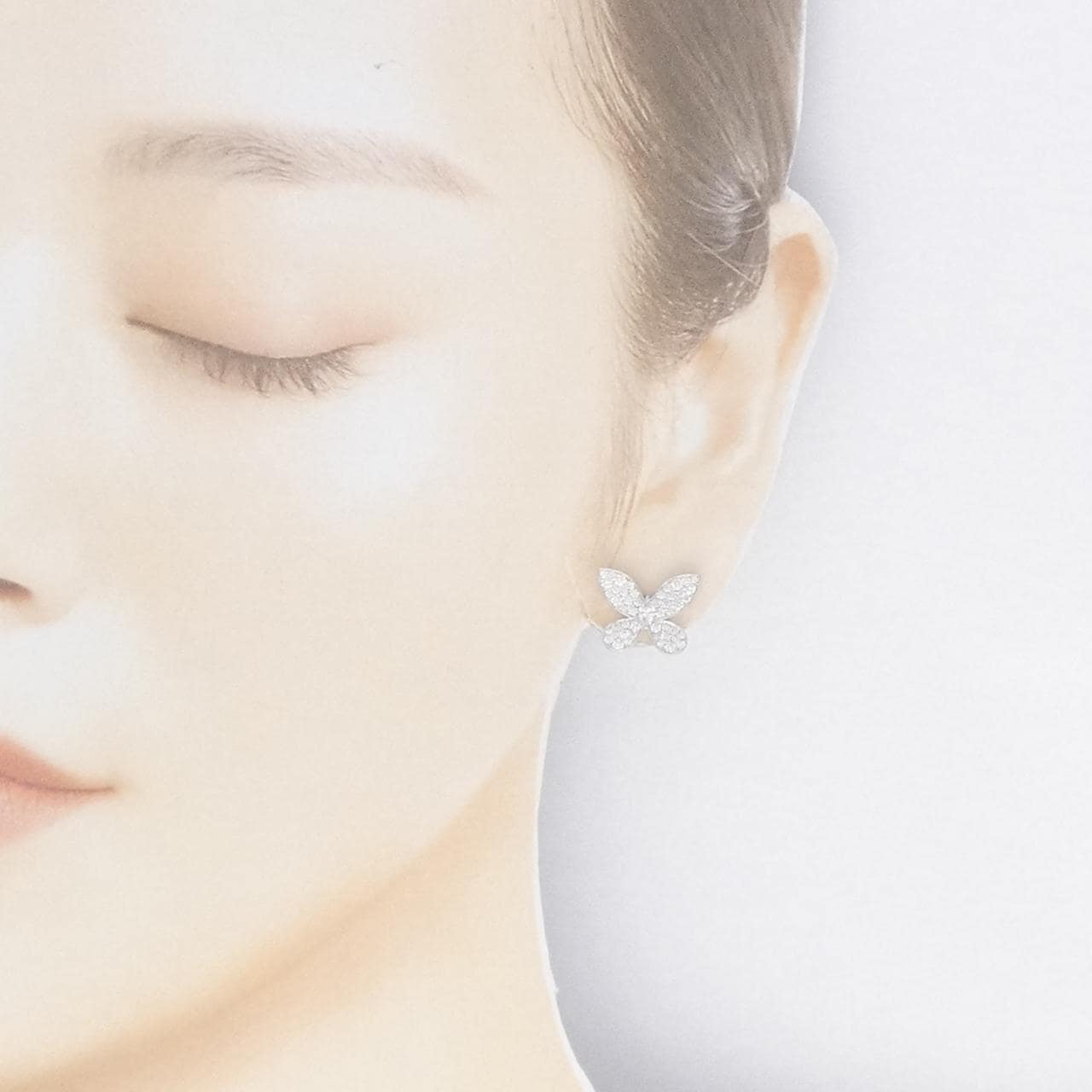 Graff Pavé Butterfly Earrings