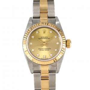 ロレックス オイスターパーペチュアル 67193G･3 SSxYG 自動巻 U番