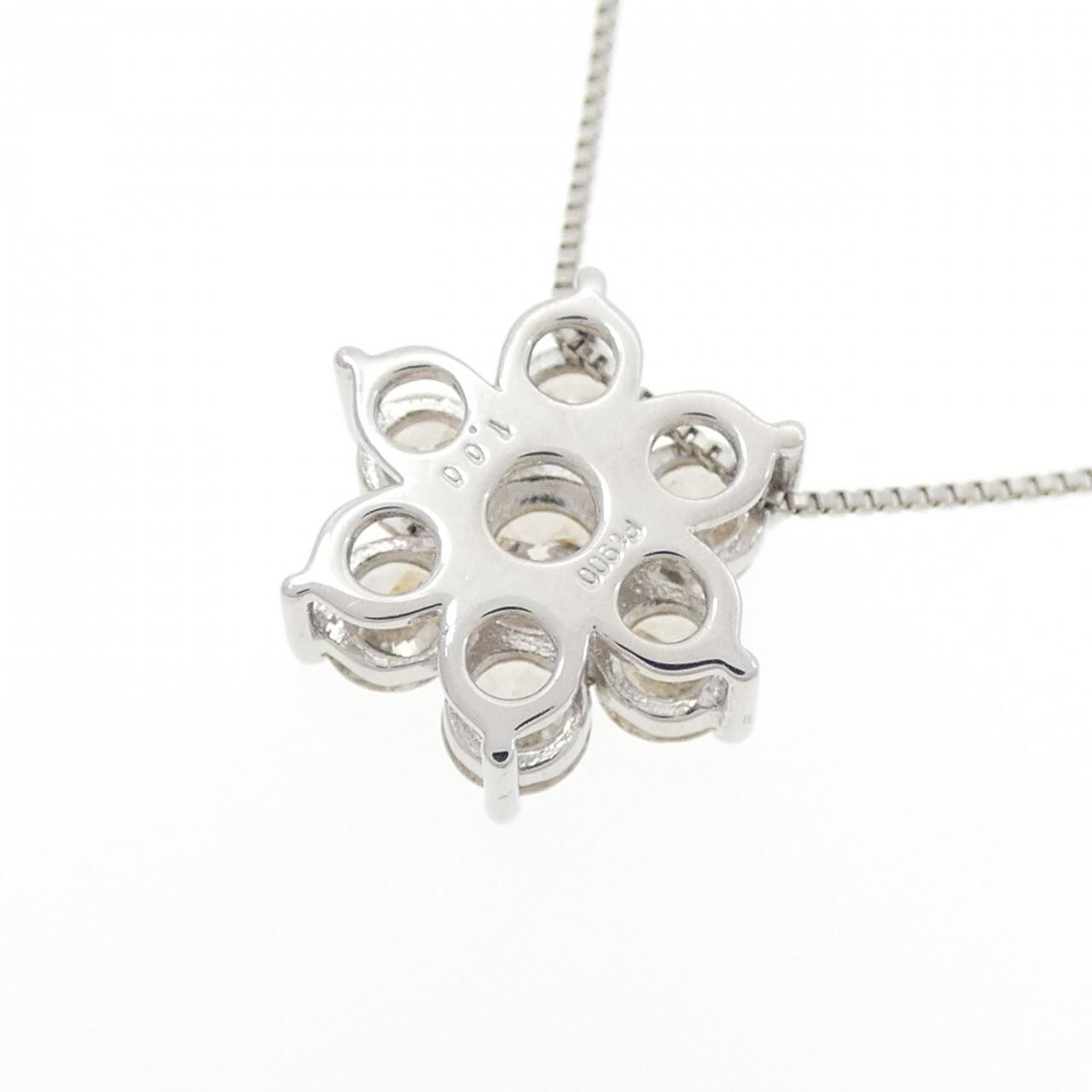 PT900/PT850 ダイヤモンド ネックレス 1.00CT