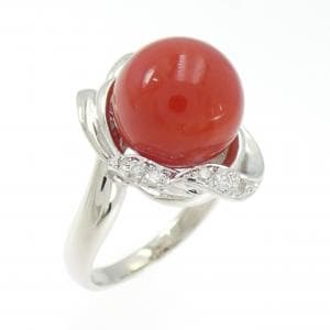 PT900 サンゴ リング 11.2mm