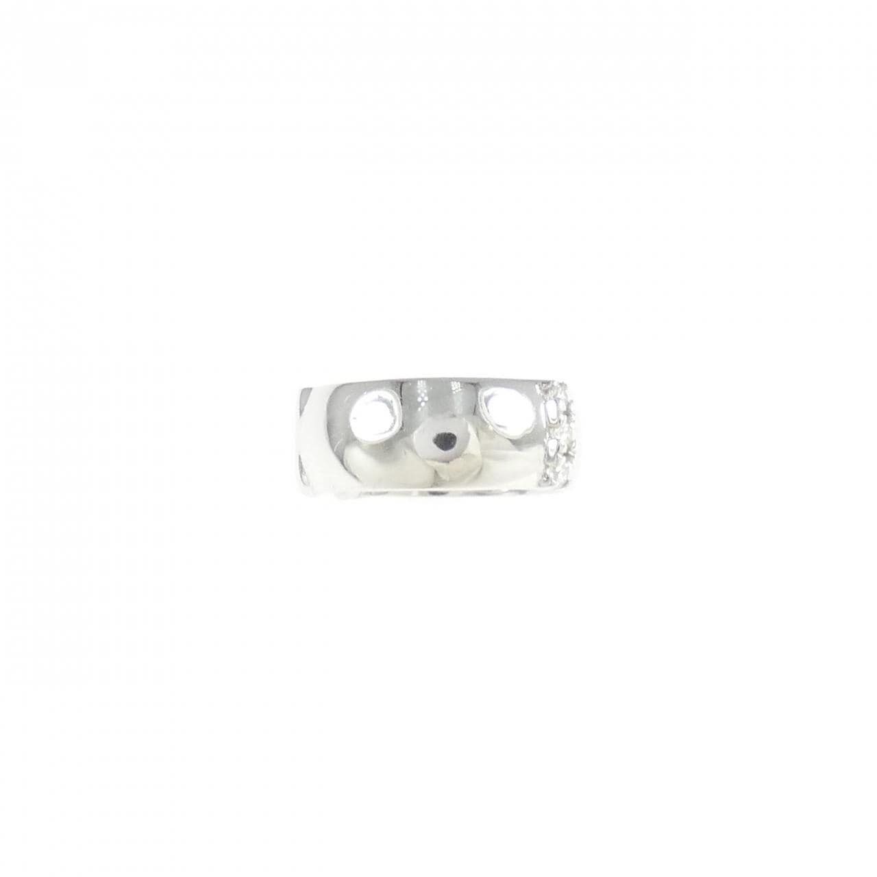 K14WG ダイヤモンド イヤーカフ 片耳