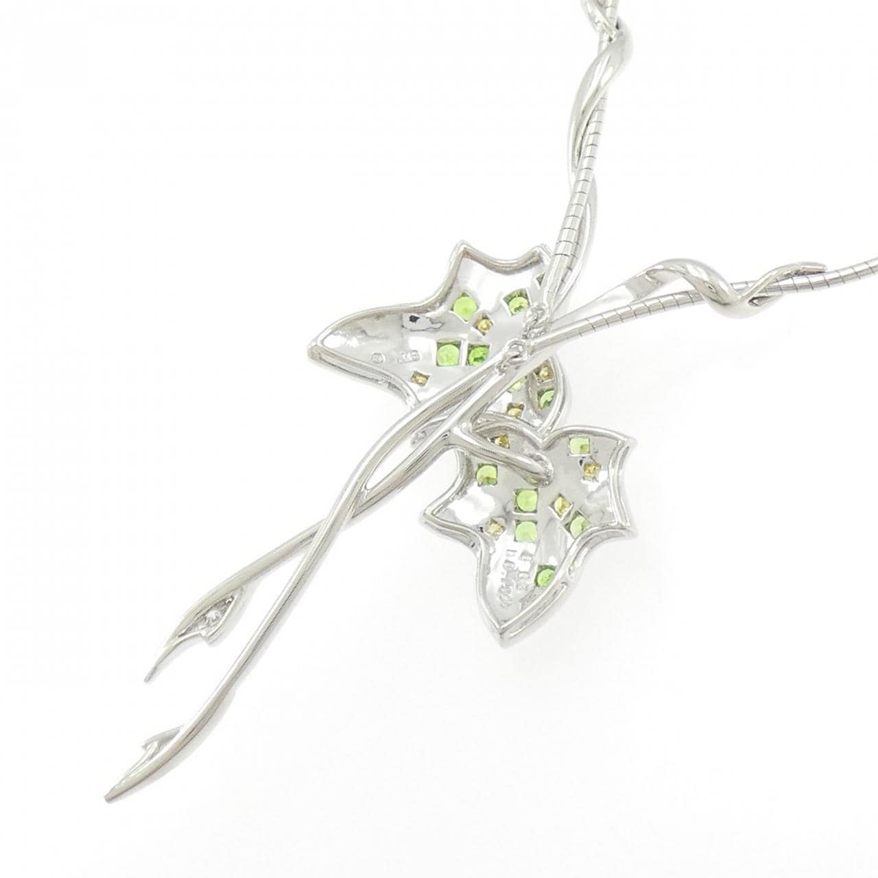 ミキモト デマントイドガーネット ネックレス 0.63CT