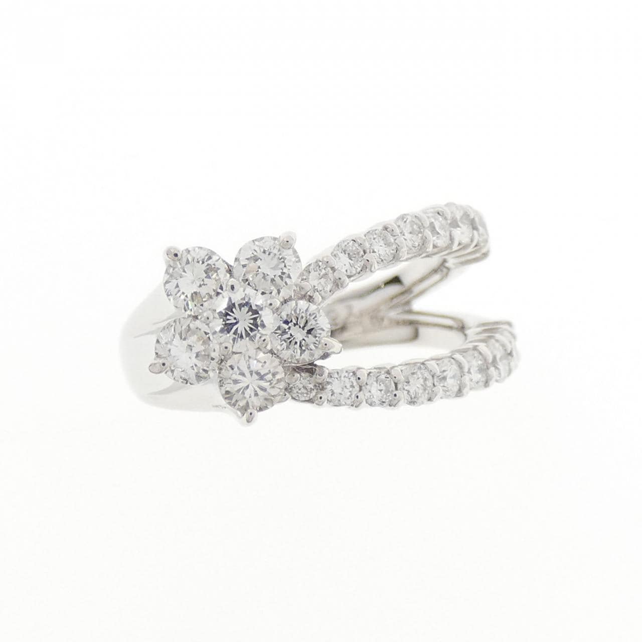 ポンテヴェキオ ダイヤモンド リング 0.91CT