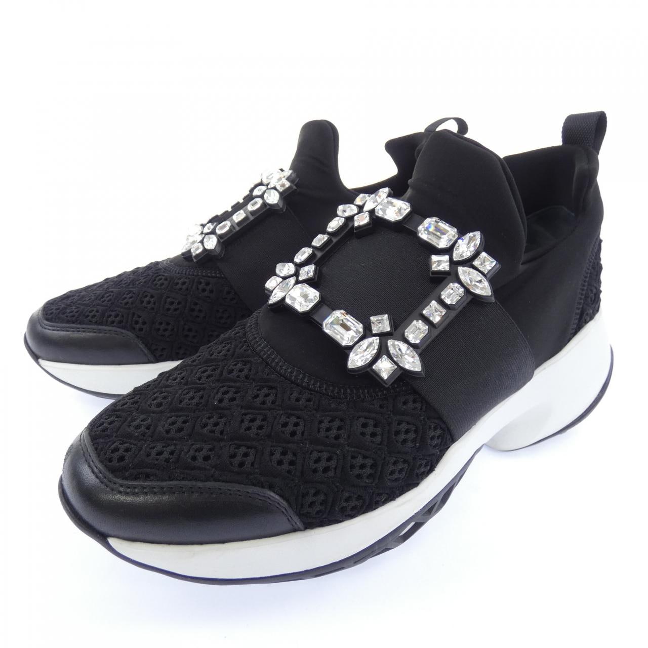 ロジェヴィヴィエ ROGER VIVIER ヴィヴ ラン　ストラスバックル スニーカー