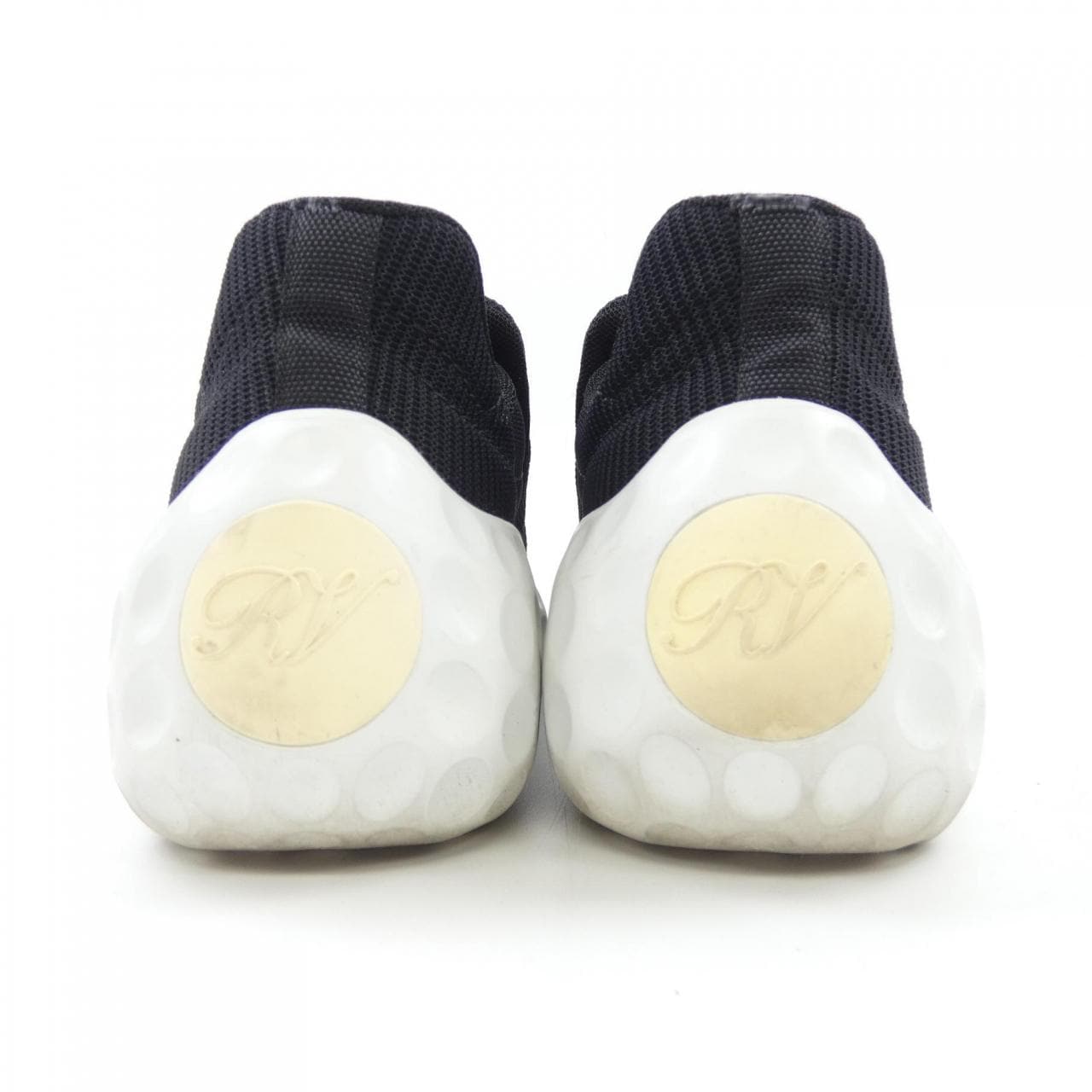 ロジェヴィヴィエ ROGER VIVIER テクニカル ファブリック ヴィヴラン ライト ストラスバックル スニーカー