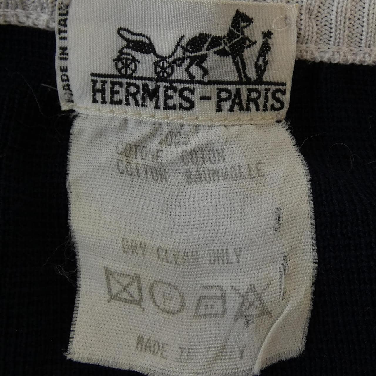 【ヴィンテージ】エルメス HERMES カーディガン
