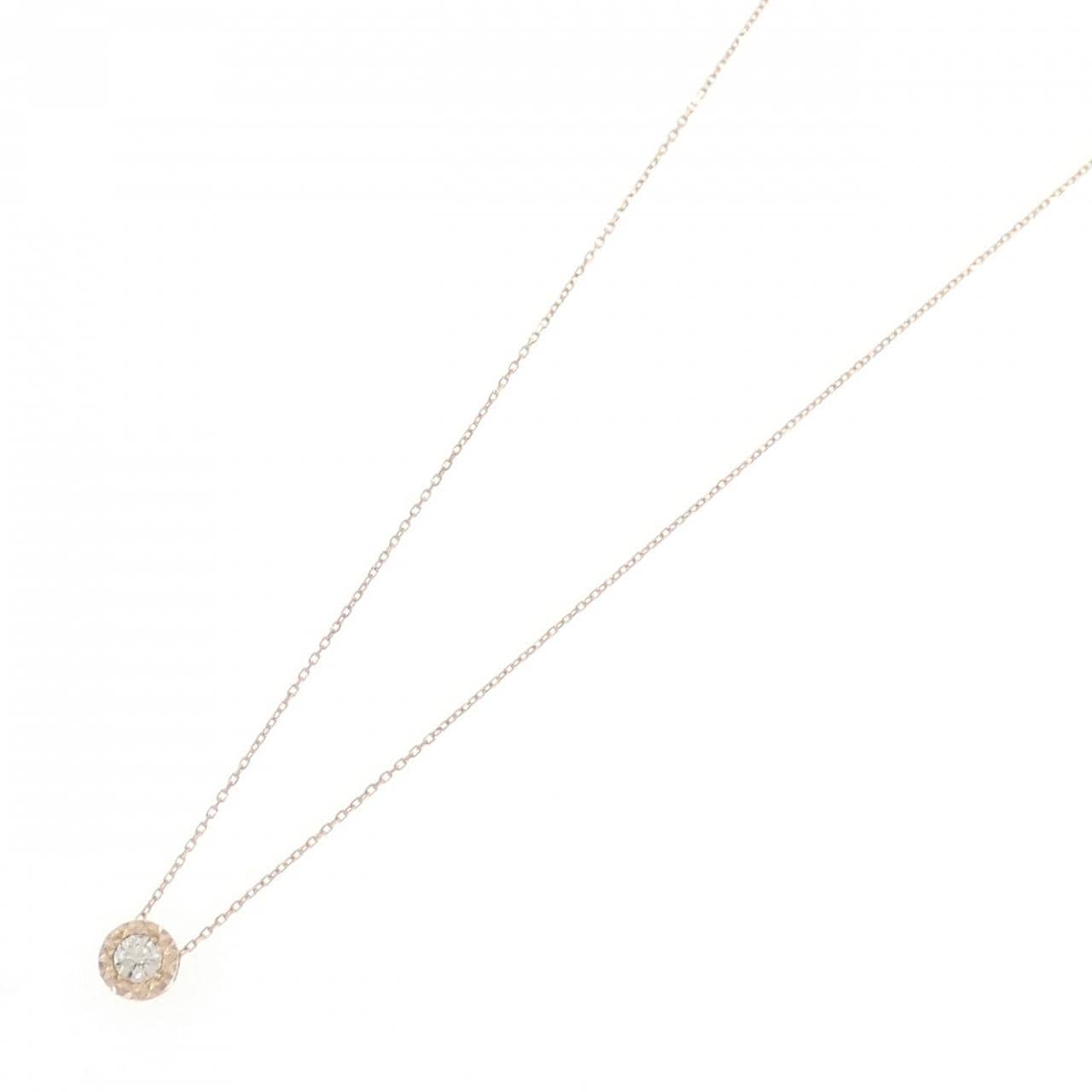 K10PG ダイヤモンド ネックレス 0.08CT