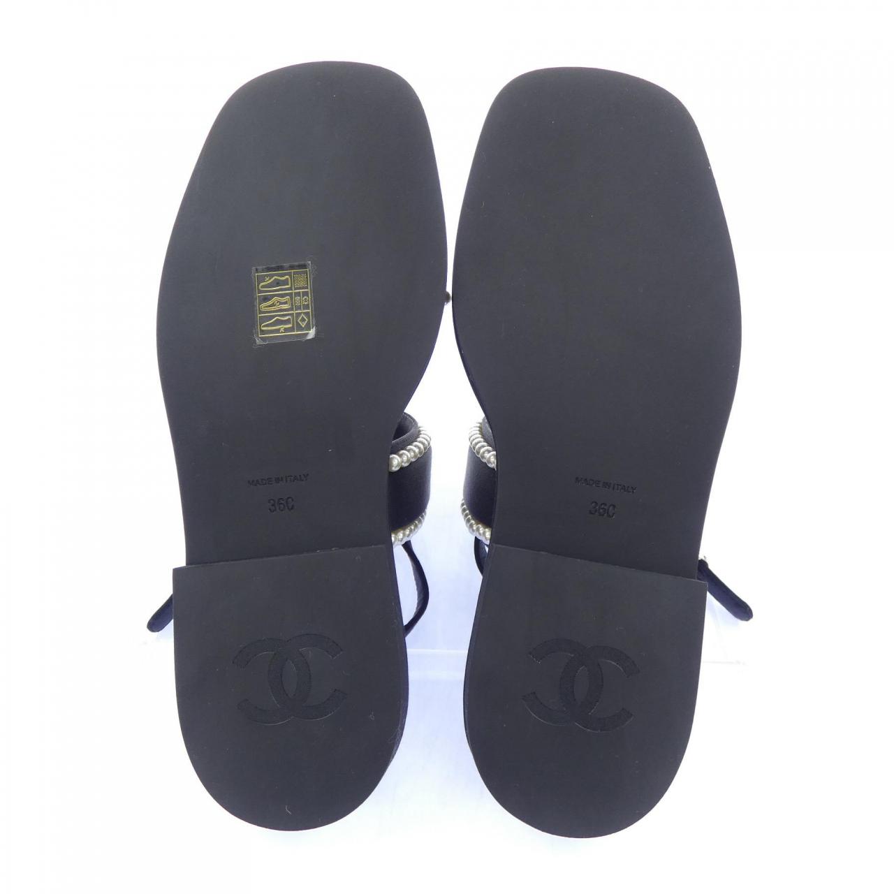 シャネル CHANEL G38423X56426 サンダル