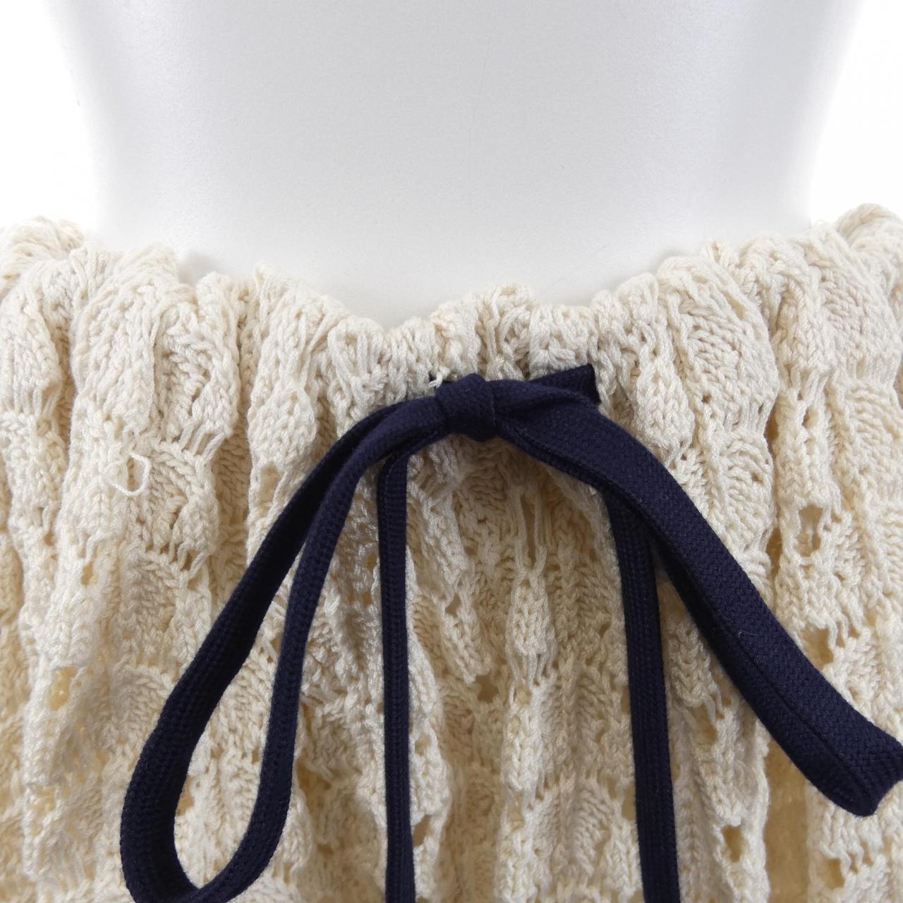 ミュウミュウ MIU MIU コットンミニスカート MMG588 SOOO 1847 スカート