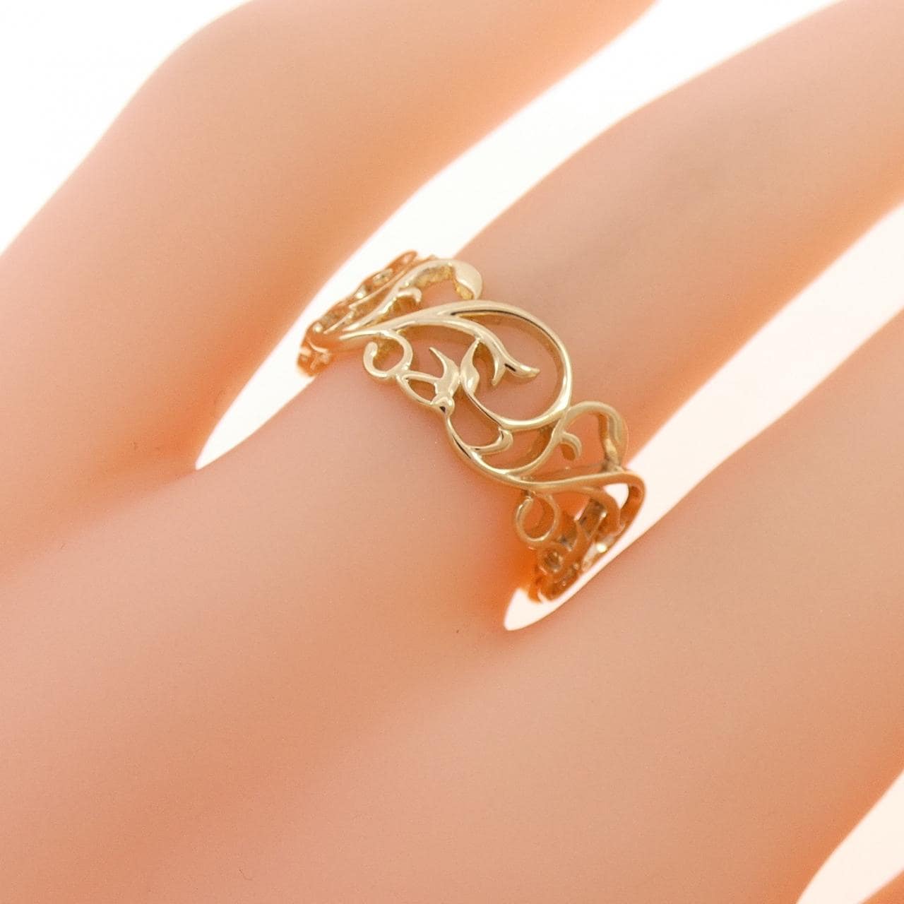 アガット K10YG リング