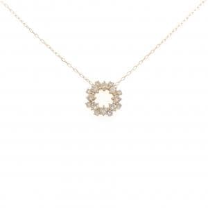 K18PG ダイヤモンド ネックレス 0.60CT