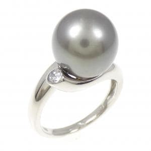 PT900 黒蝶パール リング 11.2mm