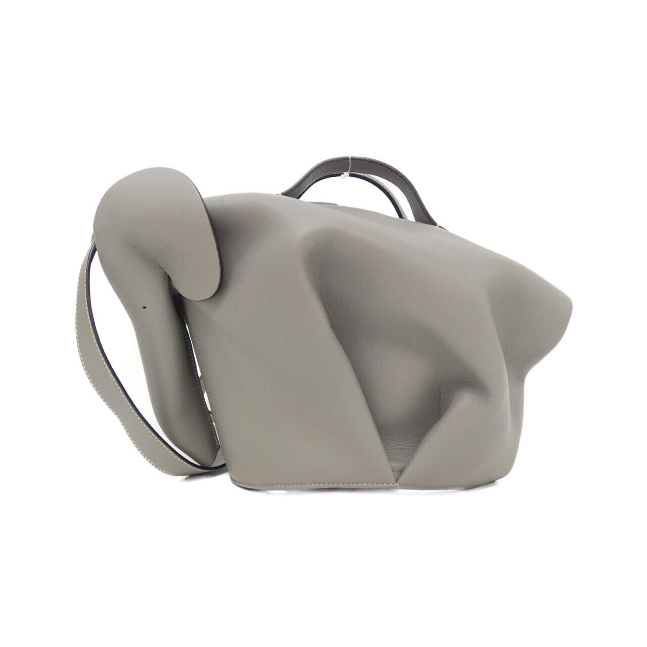 保証書あり 未使用LOEWE ロエベ エレファント ラージ バッグ タン