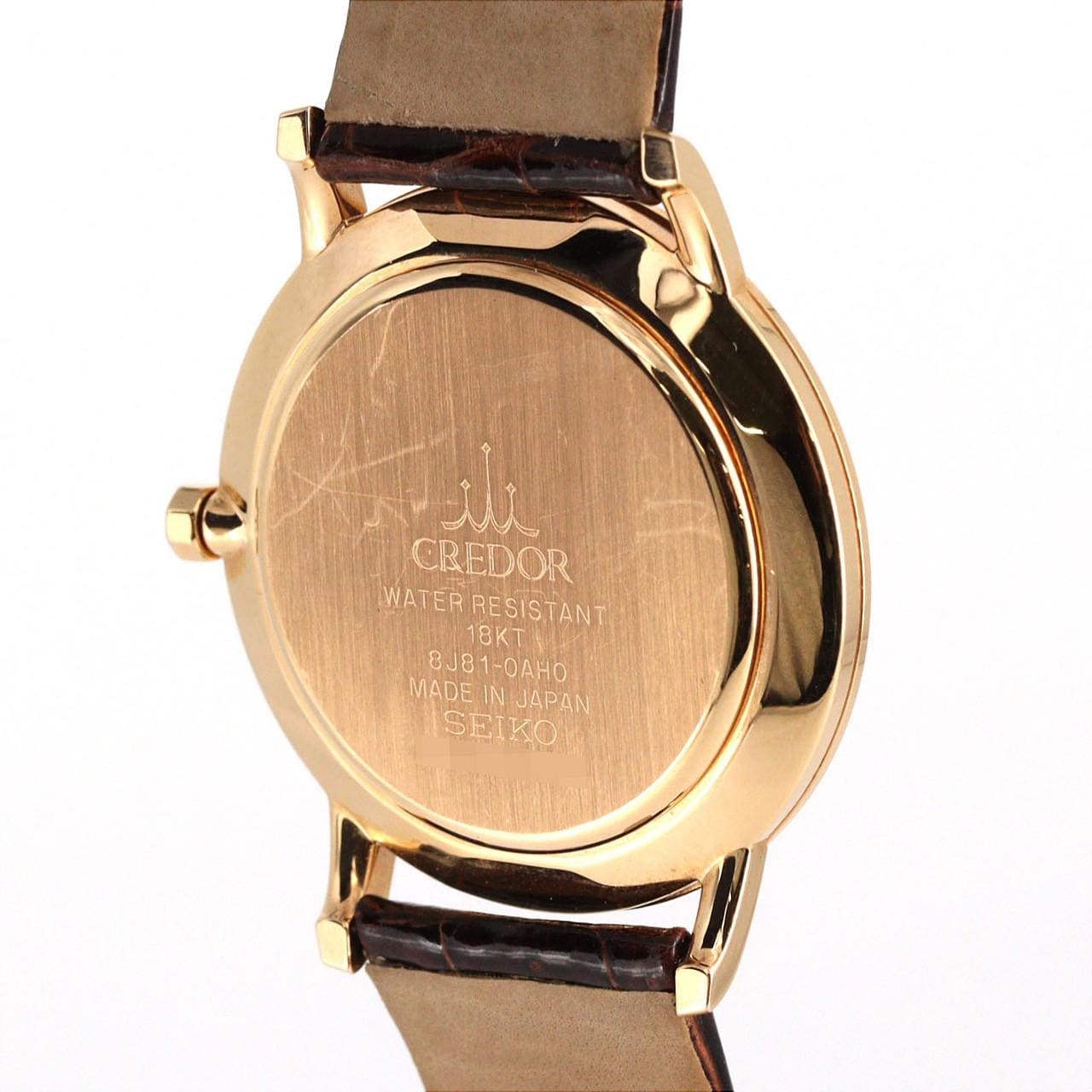 [No Maintenance Special Price] SEIKO Credor Signo PG 8J81-0AH0/GBAR016 PG/RG石英