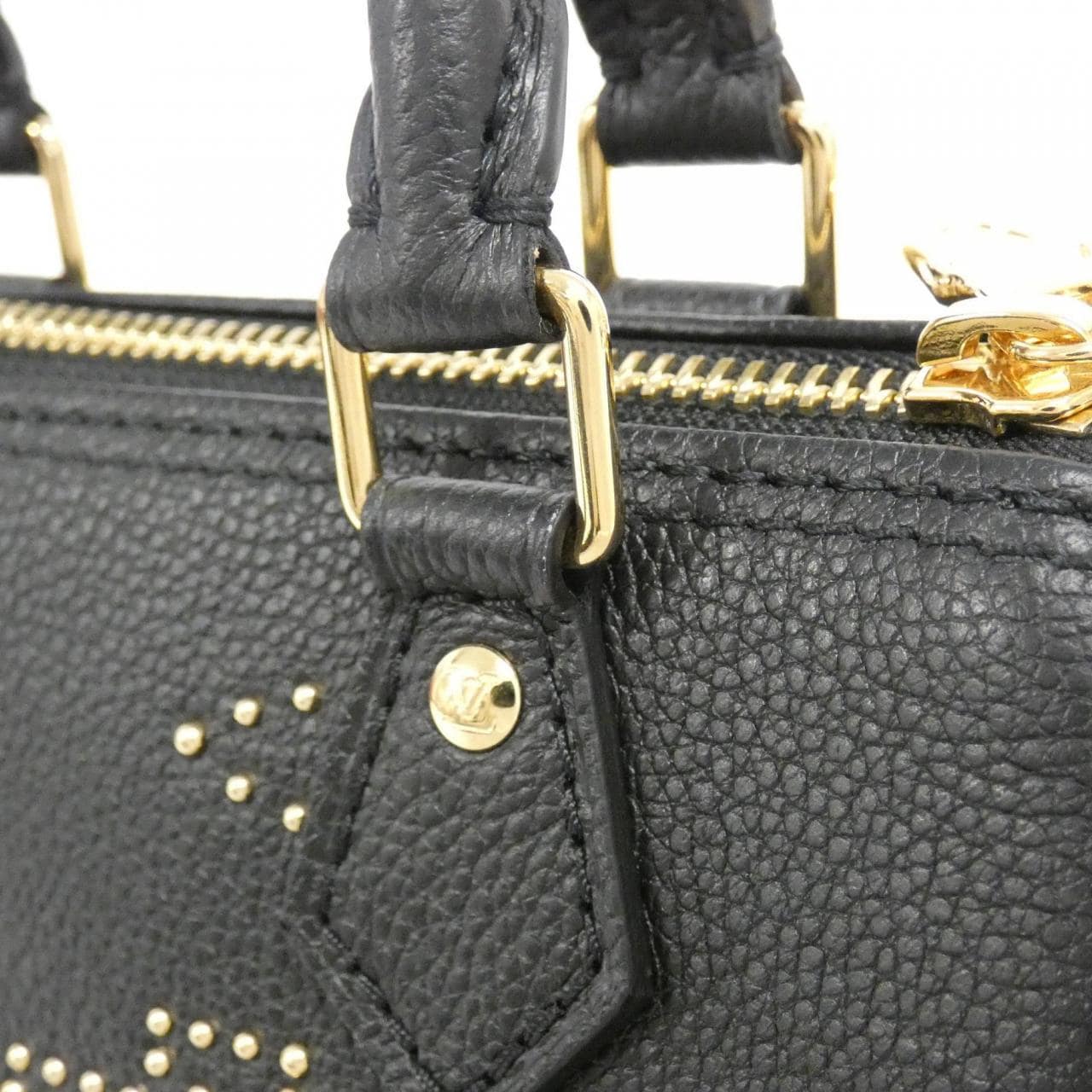 LOUIS VUITTON Monogram Empreinte (Studs) Nano Speedy M46745 Bag