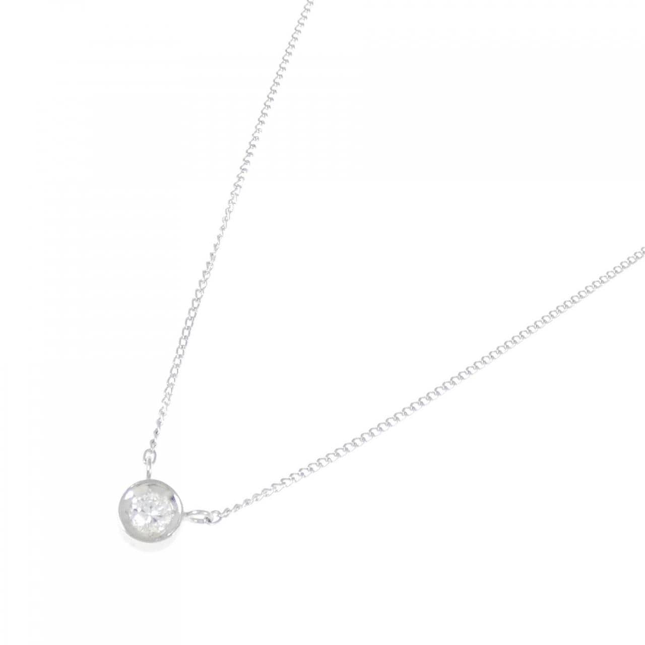 PT850 ダイヤモンド ネックレス 0.18CT