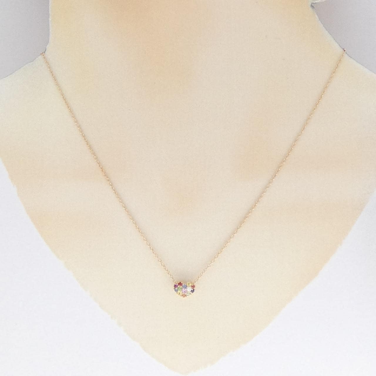 ポンテヴェキオ サファイヤ ネックレス 0.25CT