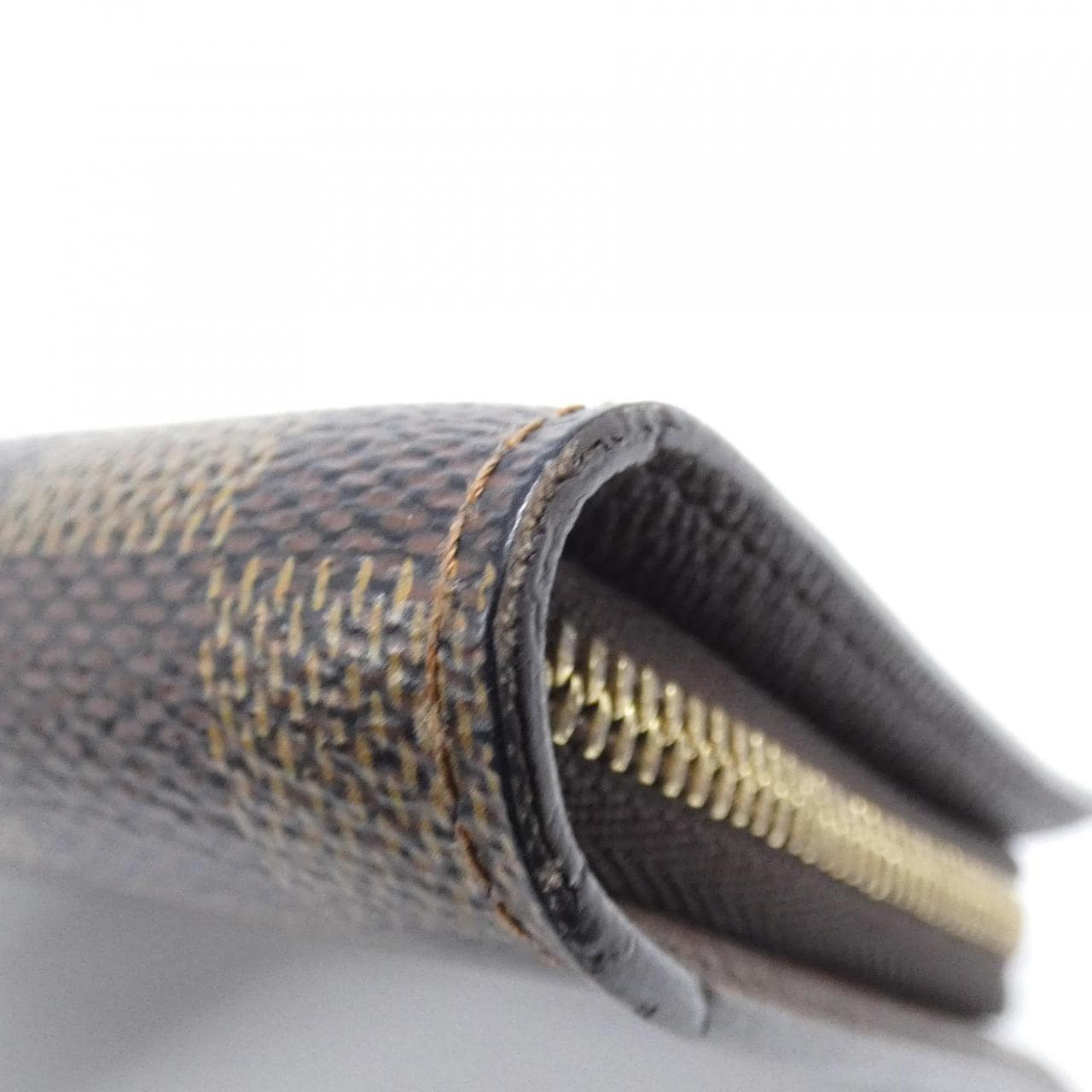 ルイヴィトン ダミエ ポルト モネ ジップ N61728 財布