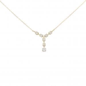 K18YG ダイヤモンド ネックレス 0.21CT