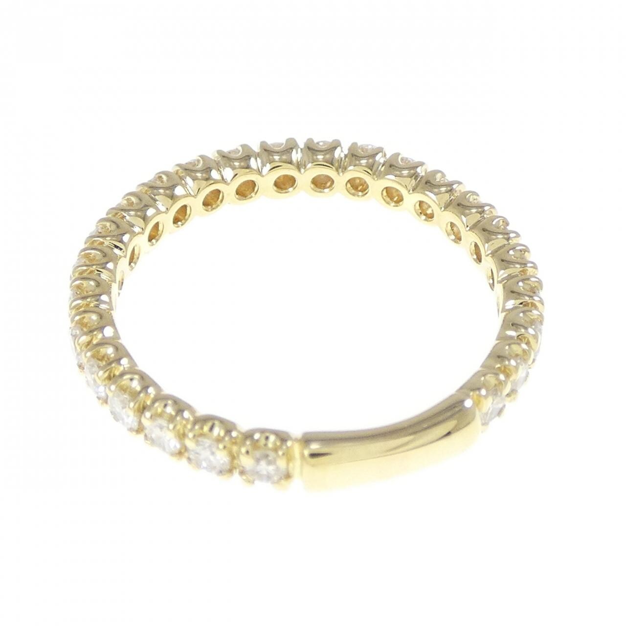 K18YG ダイヤモンド リング 0.5CT