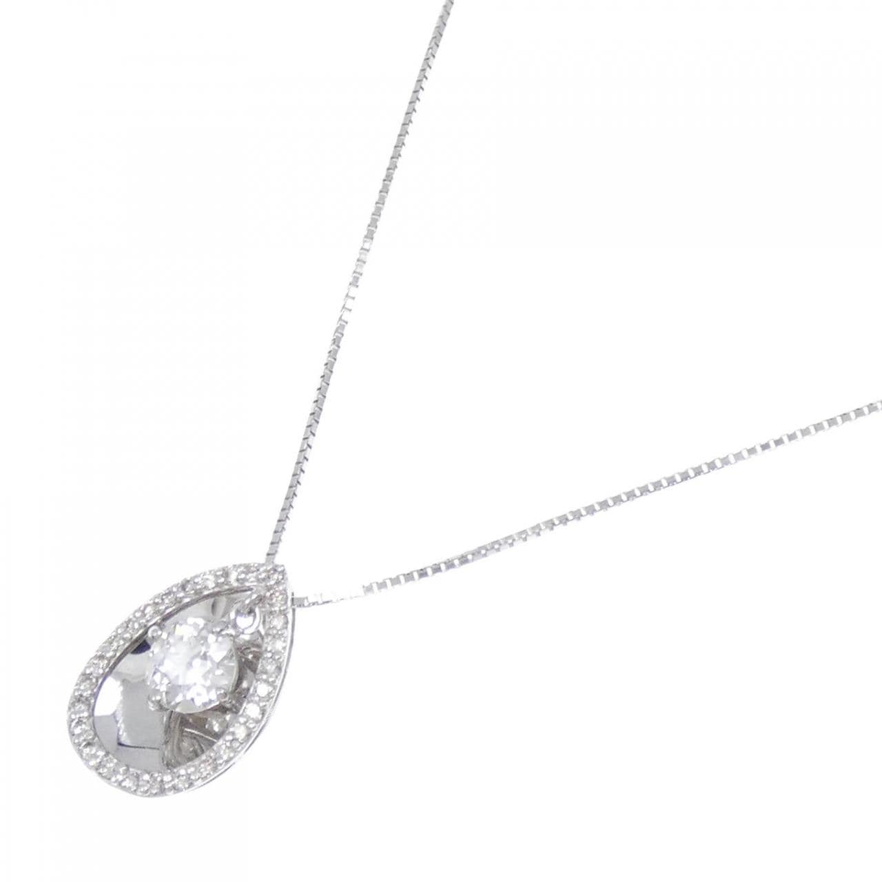 コメ兵｜K18WG ダイヤモンド ネックレス 0.70CT｜ジュエリー ...