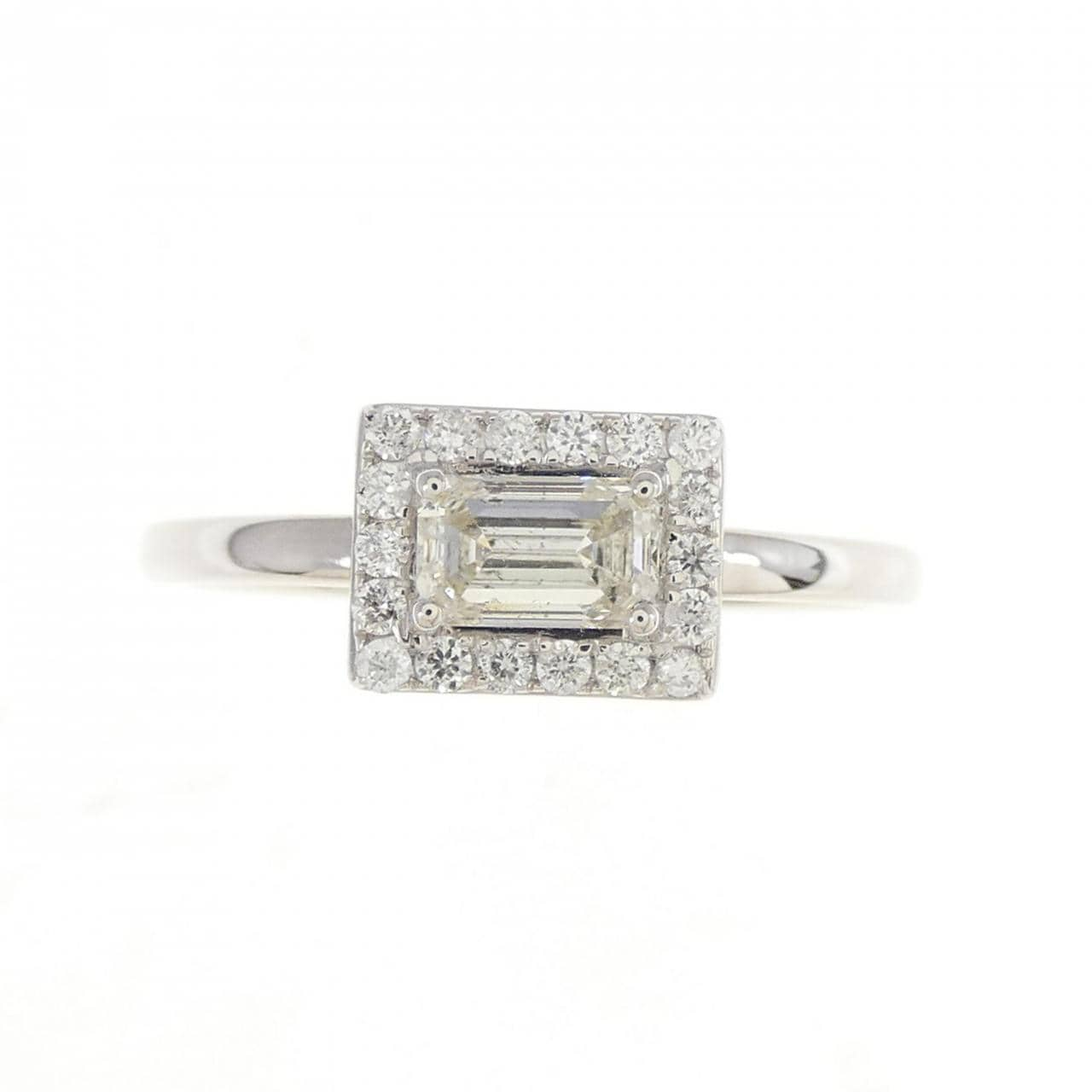 [BRAND NEW] K18WG Diamond Ring 0.40CT