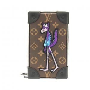 LOUIS VUITTON Monogram (LV Friends) Soft Trunk Phone Box M80144 Shoulder Bag