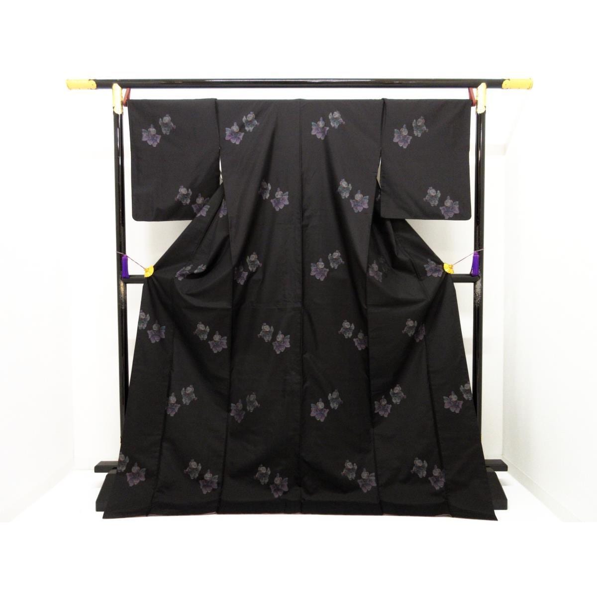 紬　身幅Ｌ寸【横双大島紬】